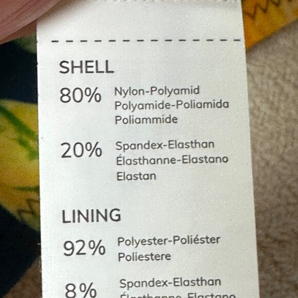 Cupshe One-Shoulder Tankini + Lemon Tie-Side Bikini Set Womens Small Black/Blue - Picture 6 of 8